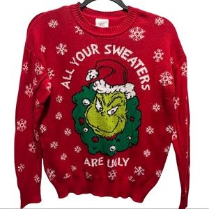 Grinch Christmas Sweater 